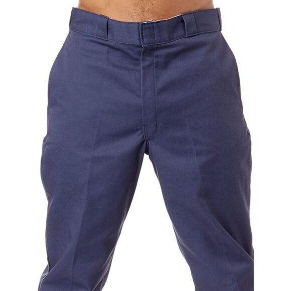 Dickies 874 Original Fit Work Pants Navy Wrinkle Resistant Durable Fabric 44x30 - Picture 15 of 16